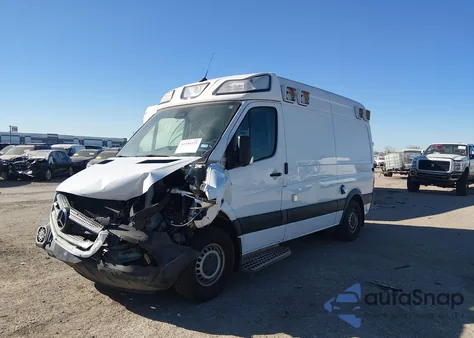 2017 Mercedes-Benz Sprinter 2500 Standard Roof V6 z USA, uszkodzony, nr VIN WDAPE7CD5HP525746